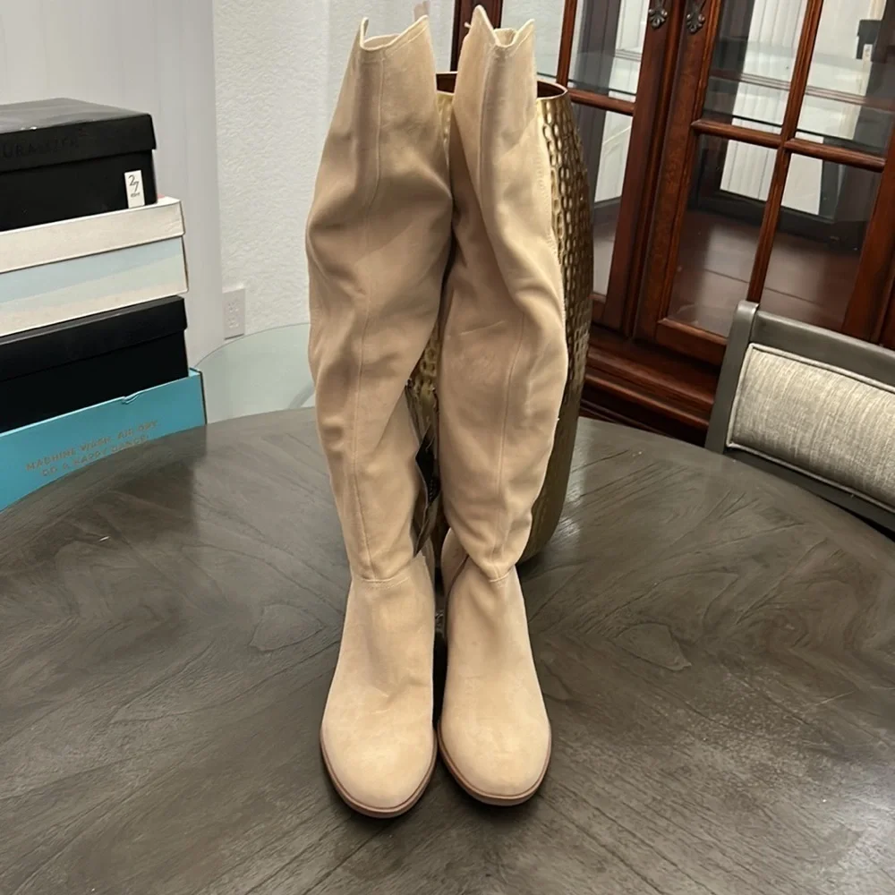 NATURALIZER Kyrie Water-Resistant Over-the-Knee Boots (WIDE)